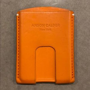 Anson Calder Card Wallet with Cash Slot